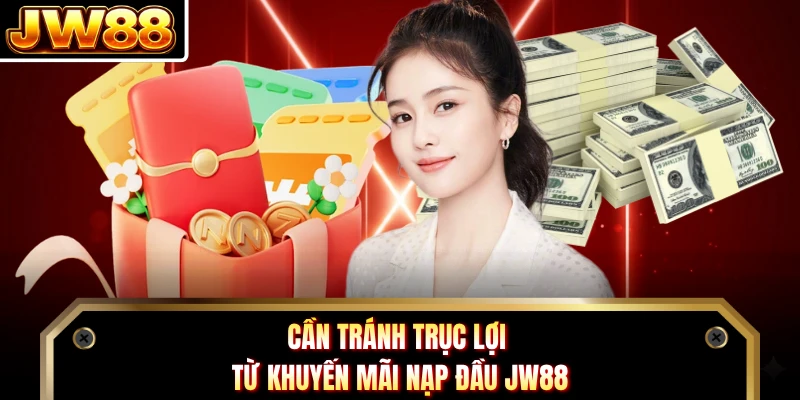 Cần tránh trục lợi từ khuyến mãi nạp đầu JW88